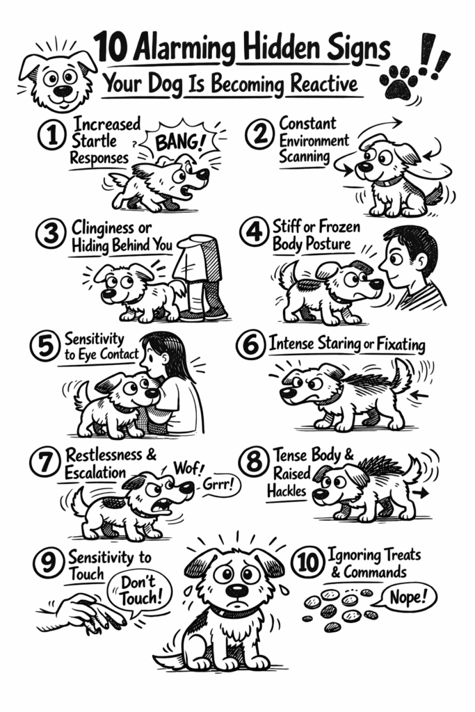 dog reactivity signs